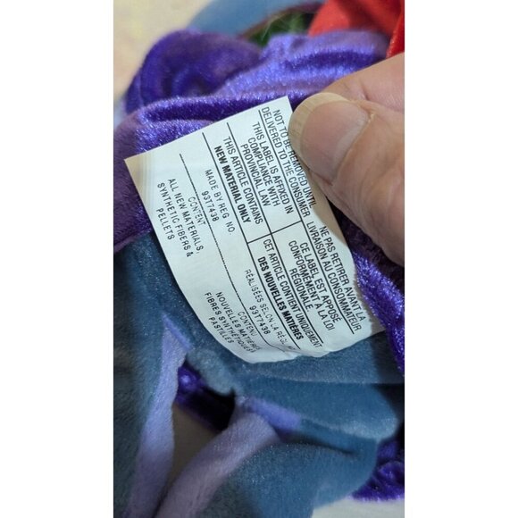 Eeyore Carnival Masquerade Mask 6" Bean Bag Plush Disney Store Stuffed Animal - Picture 7 of 8